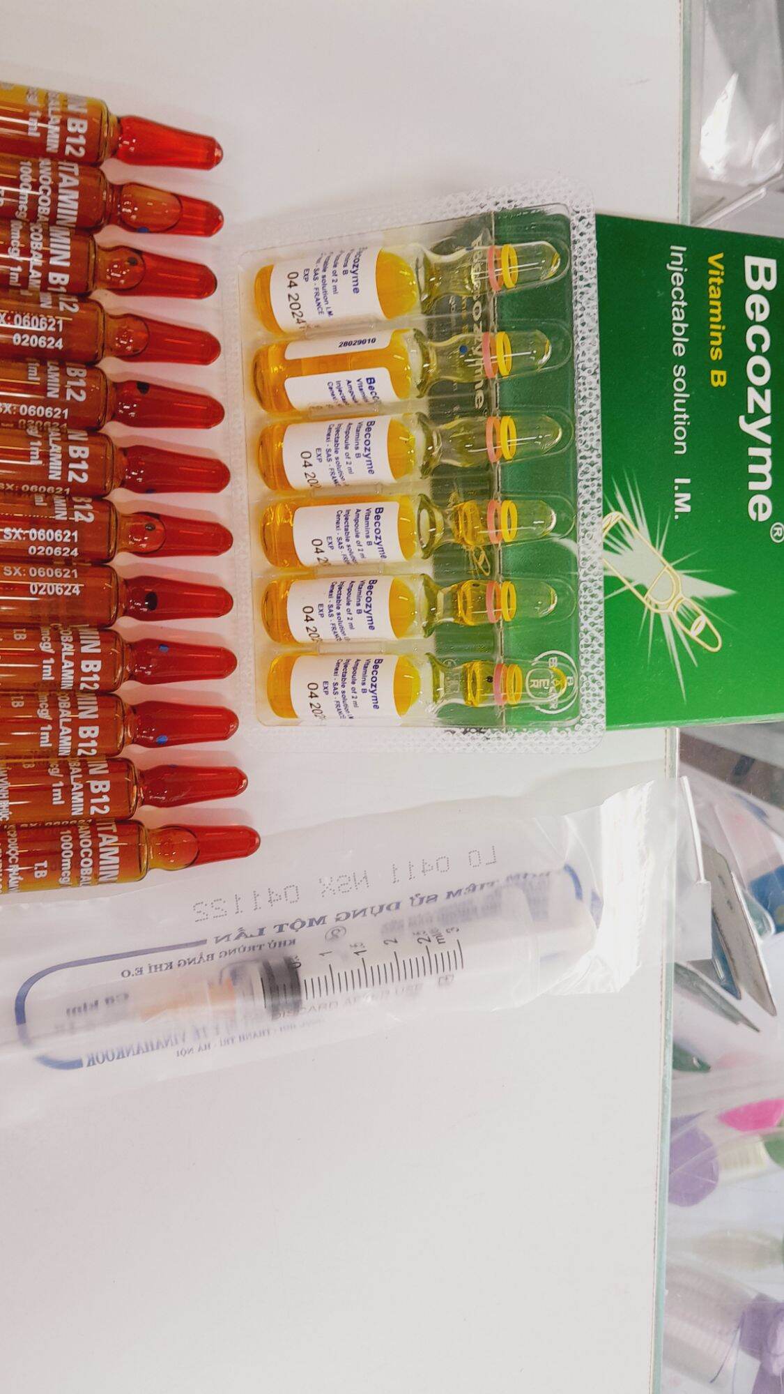 Becozym + B12 tăng lực gà chọi,thú cưng