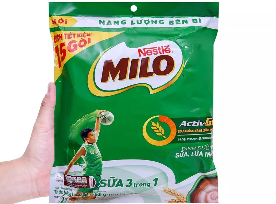 Milo bột