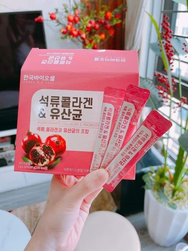 Collagen lựu hàn quốc 2g x 30 gói