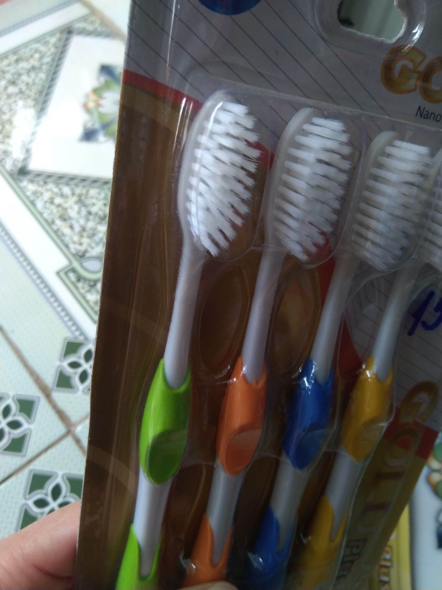 vỉ 4 bàn chải đánh răng siêu mềm