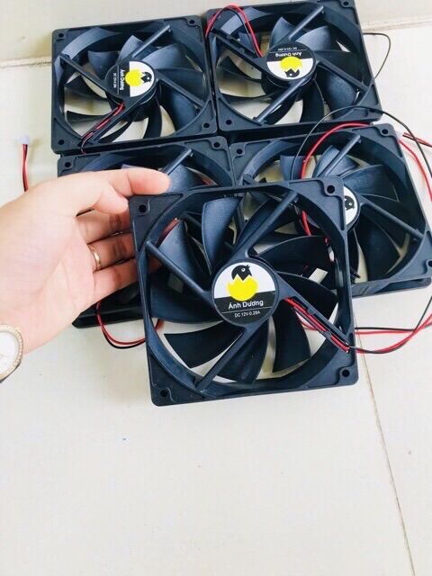 Quạt Tản Nhiệt  12cm nguồn 12v 0.28A