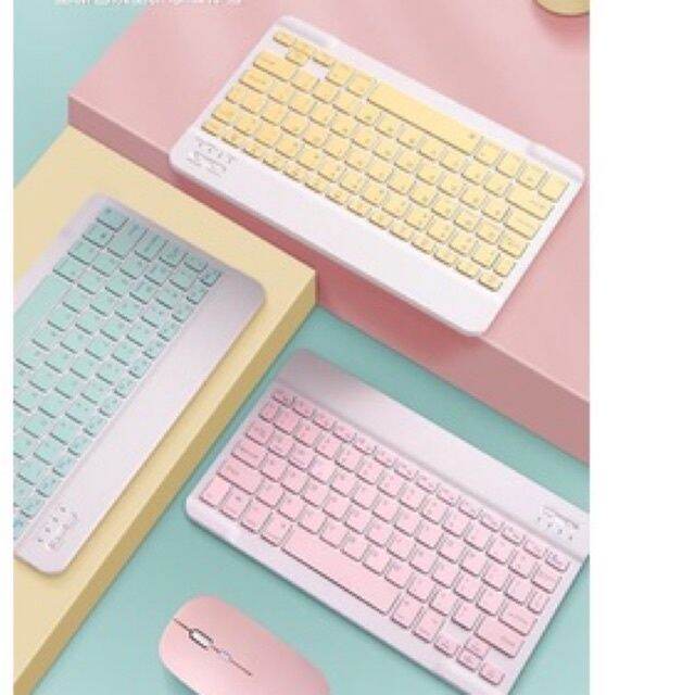 Set bàn phím kèm chuột cho ipad, điện thoại dùng Bluetooth