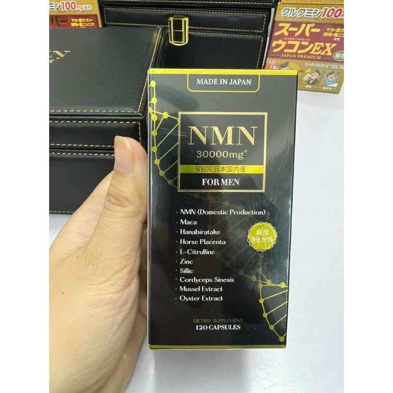 Viên uống trẻ hóa và tăng cường chức năng s.inh l.ý nam giới NMN 30000 mg
