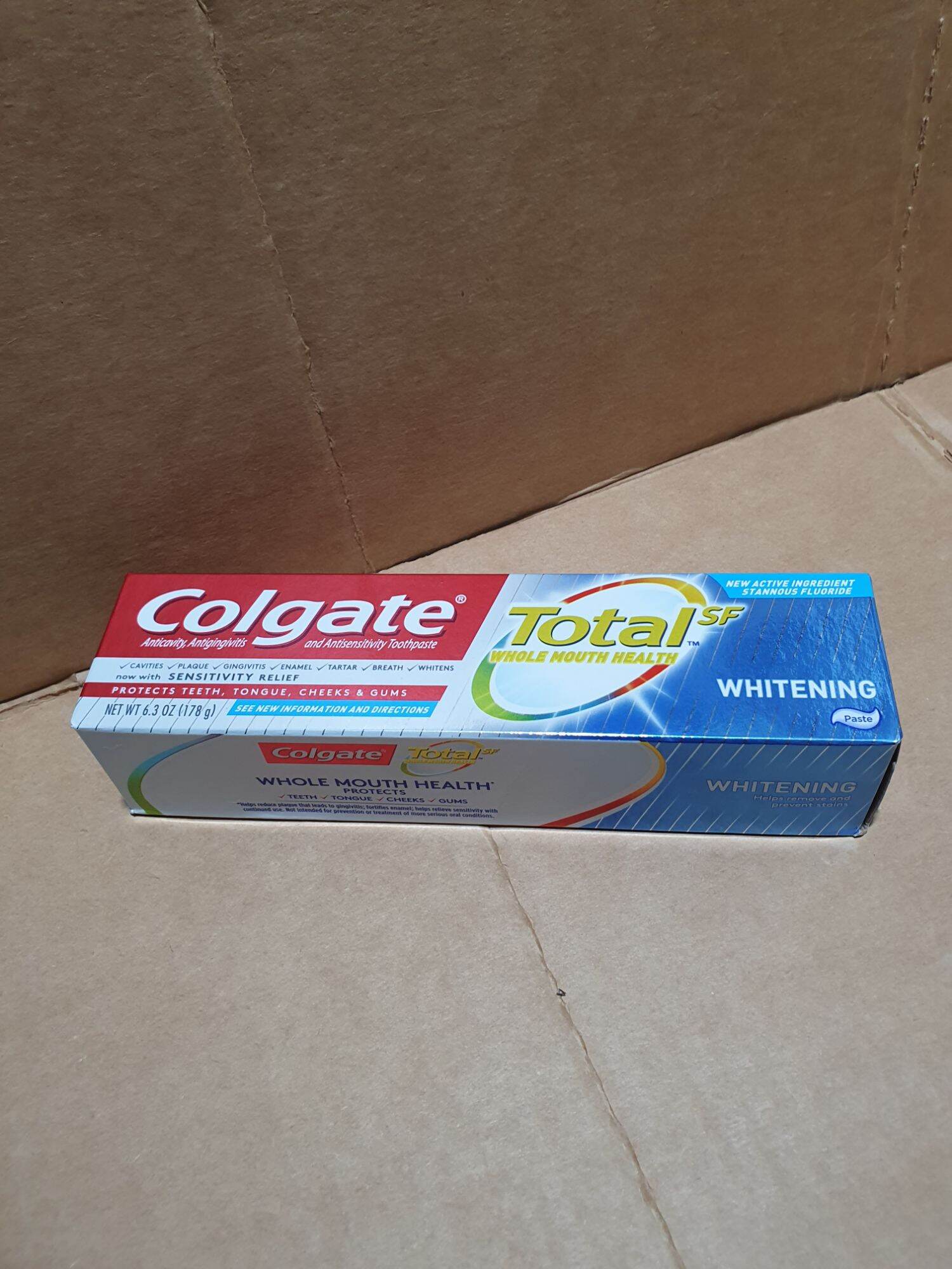 Kem đánh răng COLGATE TOTAL ADVANCED WHITENING của MỸ 178 gr