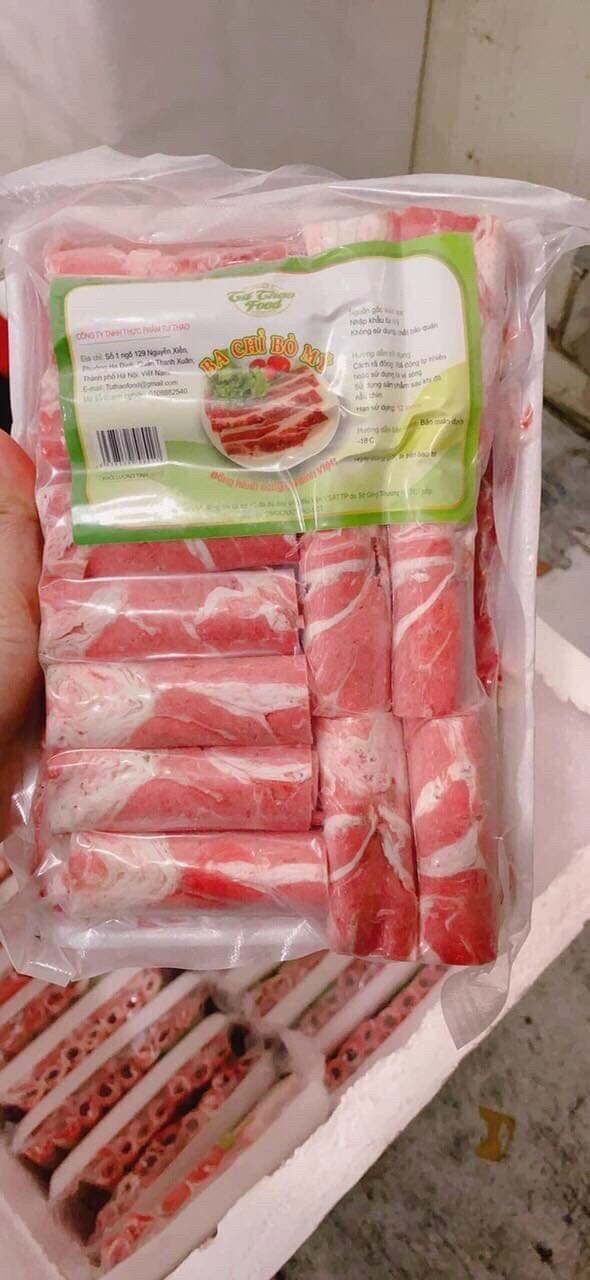 0,5kg Ba chỉ Bò NK cuộn (hỏa tốc tphcm)