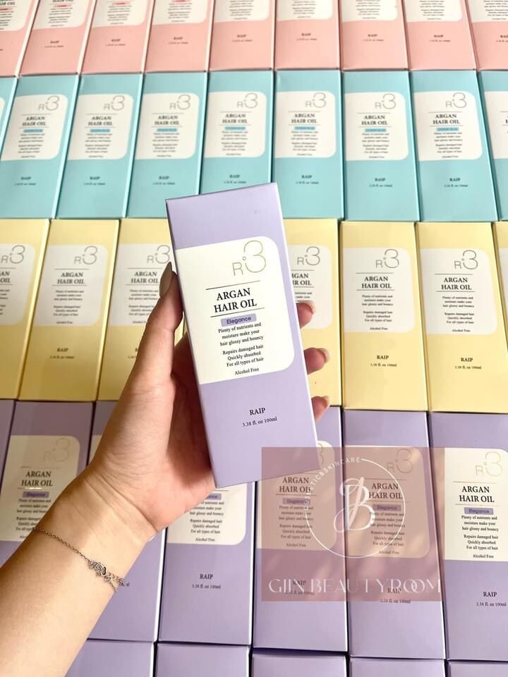 Tinh dầu dưỡng tóc R3 Argan oil