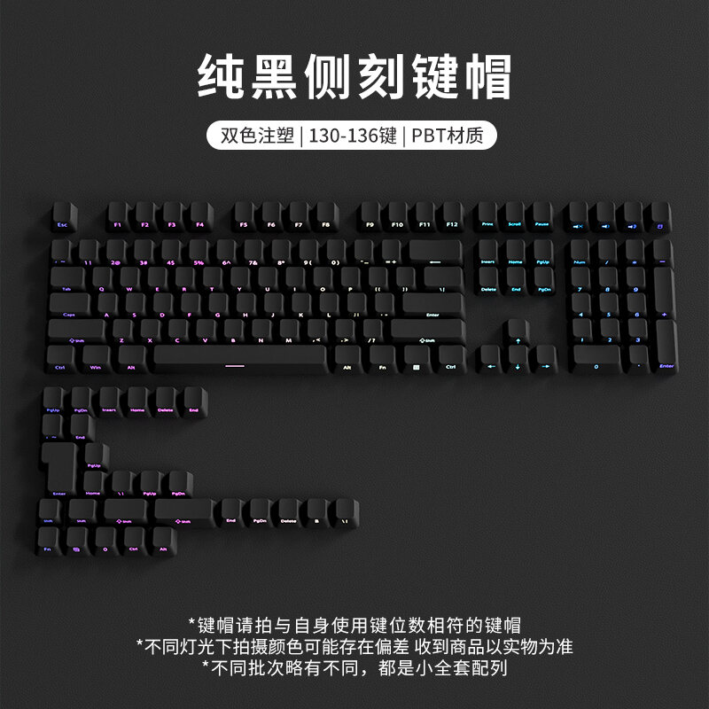 Khóa Máy Tính Cá Nhân Hóa Màu Xanh Lam Lò Xo Bên Hông Bằng Nhựa PBT Trong Suốt Tùy Chỉnh Cho Bàn Phí