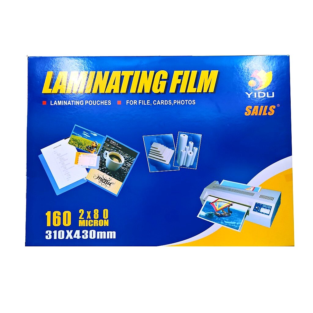 Màng Ép Nhựa Plastic Khổ A3 ( 310x 430mm ) Hiệu Yidu Chính Hãng ( Xấp 100 Tờ )