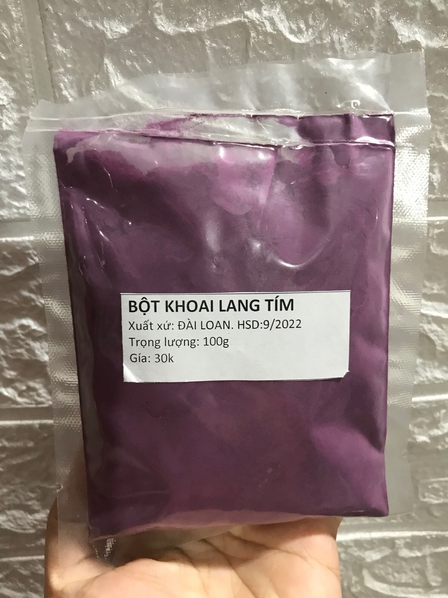 Bột khoai lang tím 100g