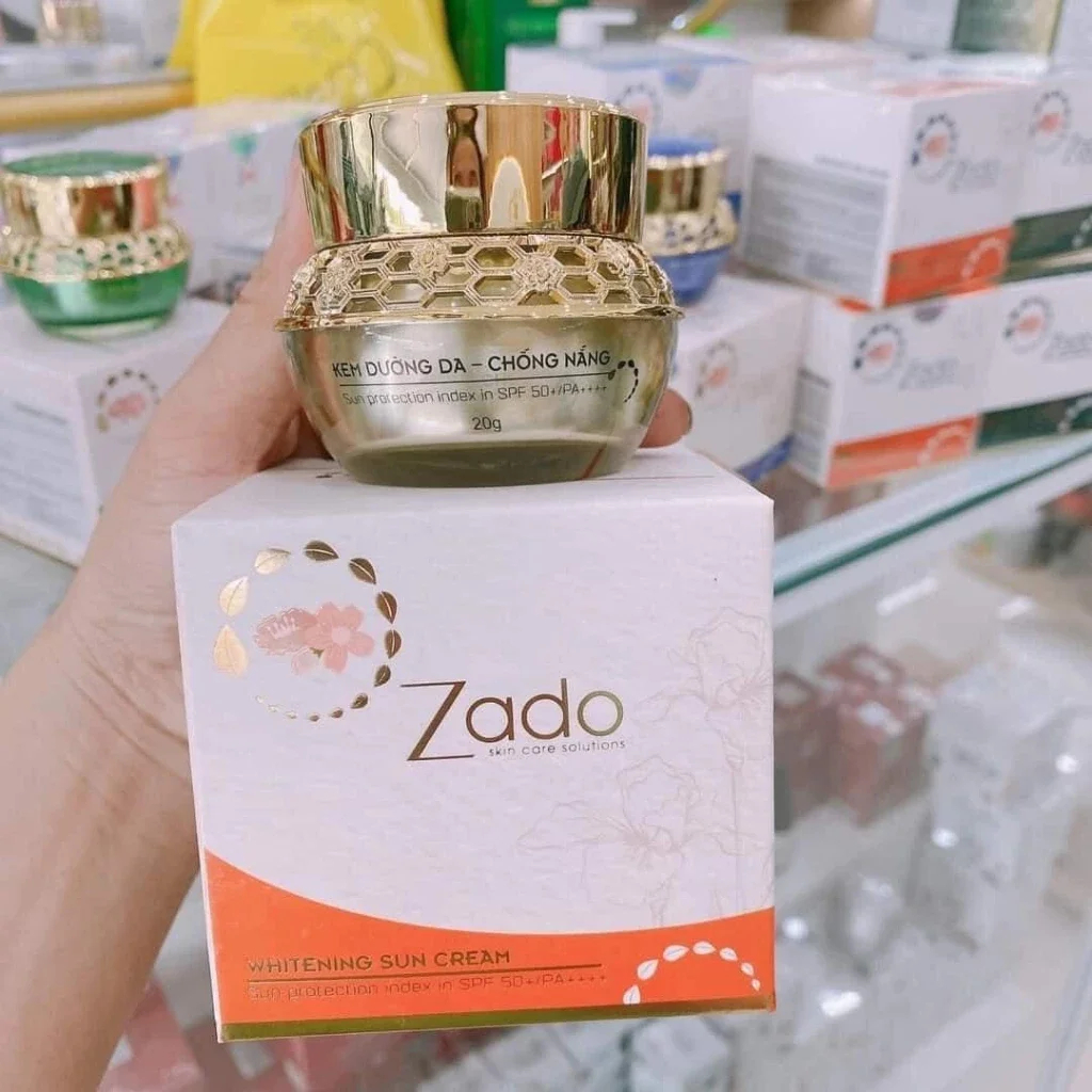 KEM ZADO DƯỠNG TRẮNG DA, CHỐNG NẮNG 20G