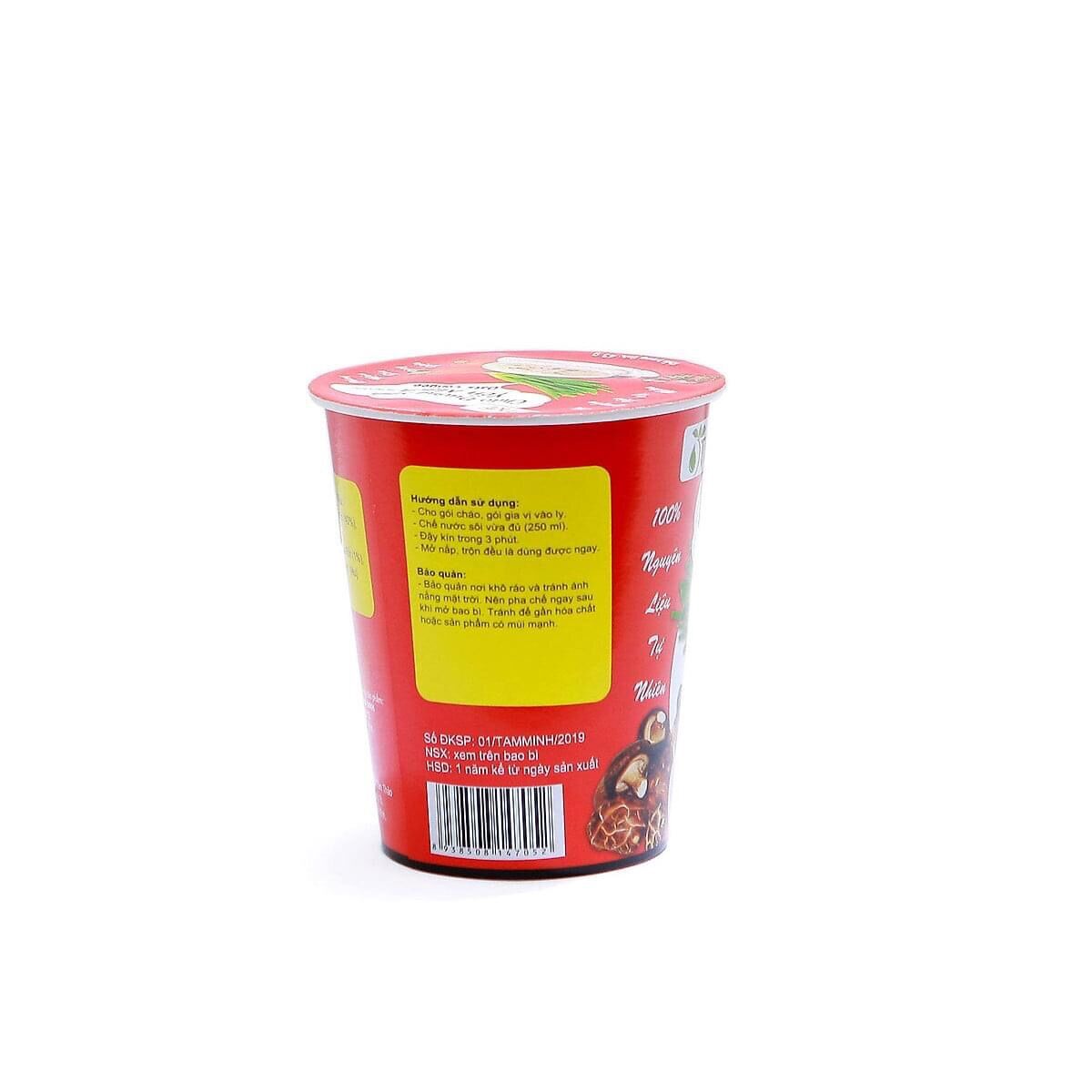 CHÁO DƯỠNG SINH YẾN MẠCH ĂN LIỀN
