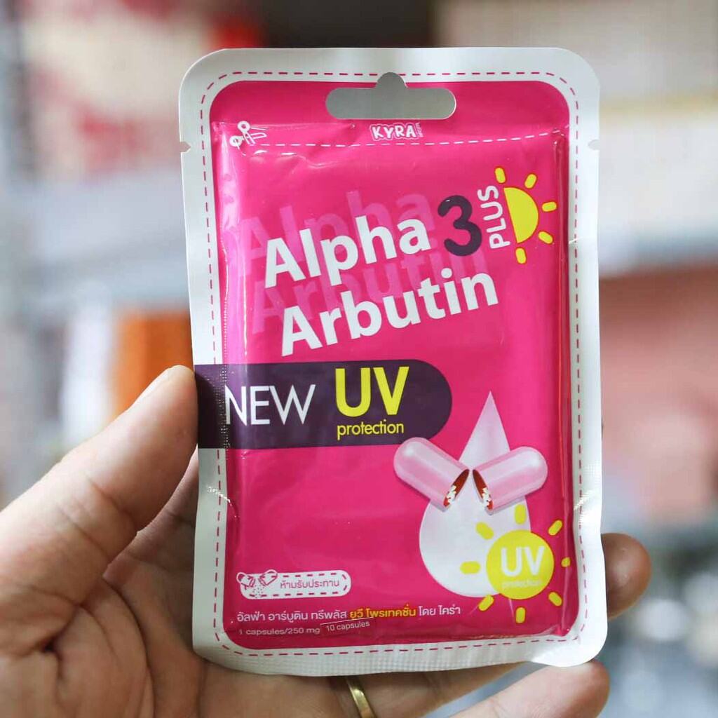 Viên Bột Kích Trắng Da ALPHA ARBUTIN 3 Plus ( Chính Hãng )