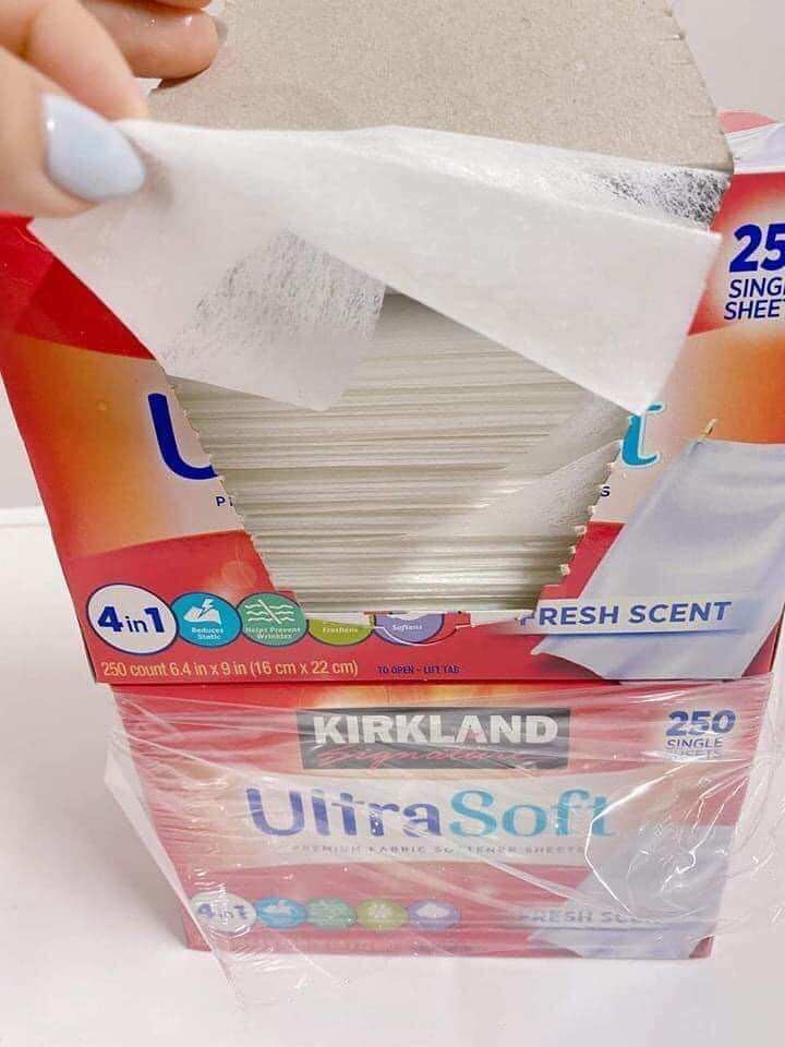 GIẤY THƠM KIRKLAND (MỸ)-Hộp 250 tờ