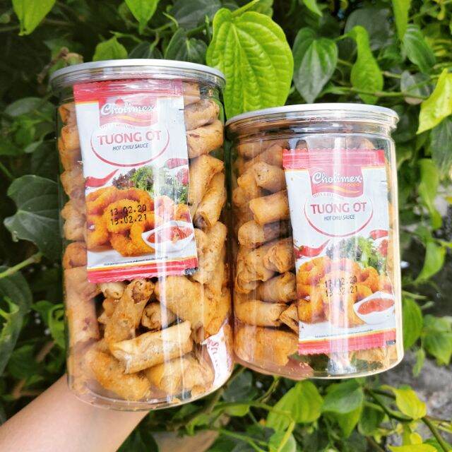 350gr chả giò tôm mini sấy giòn ăn vặt cực đã