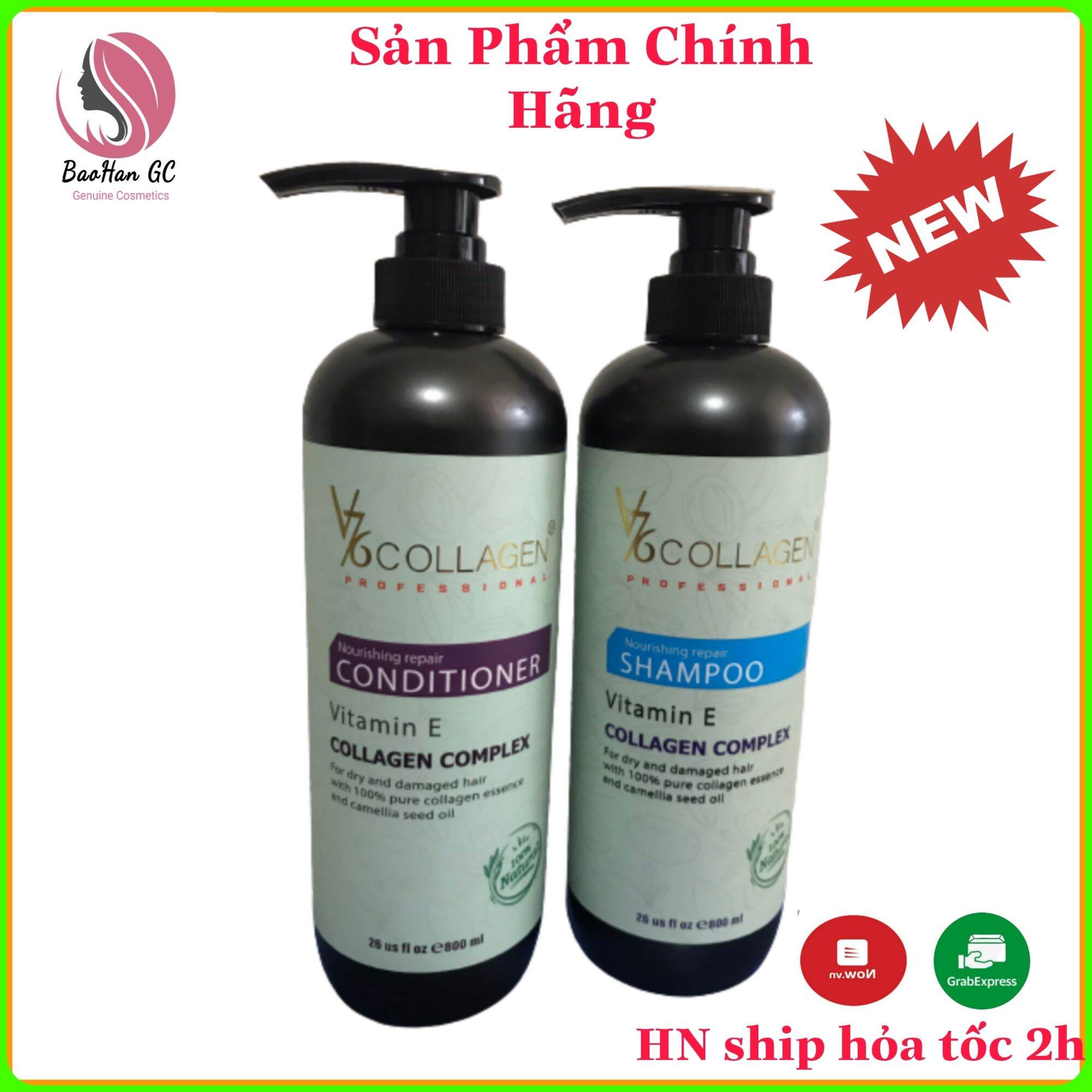 DẦU GỘI COLLAGEN VITAMIN E PHỤC HỒI TÓC HƯ TỔN HIỆU QUẢ