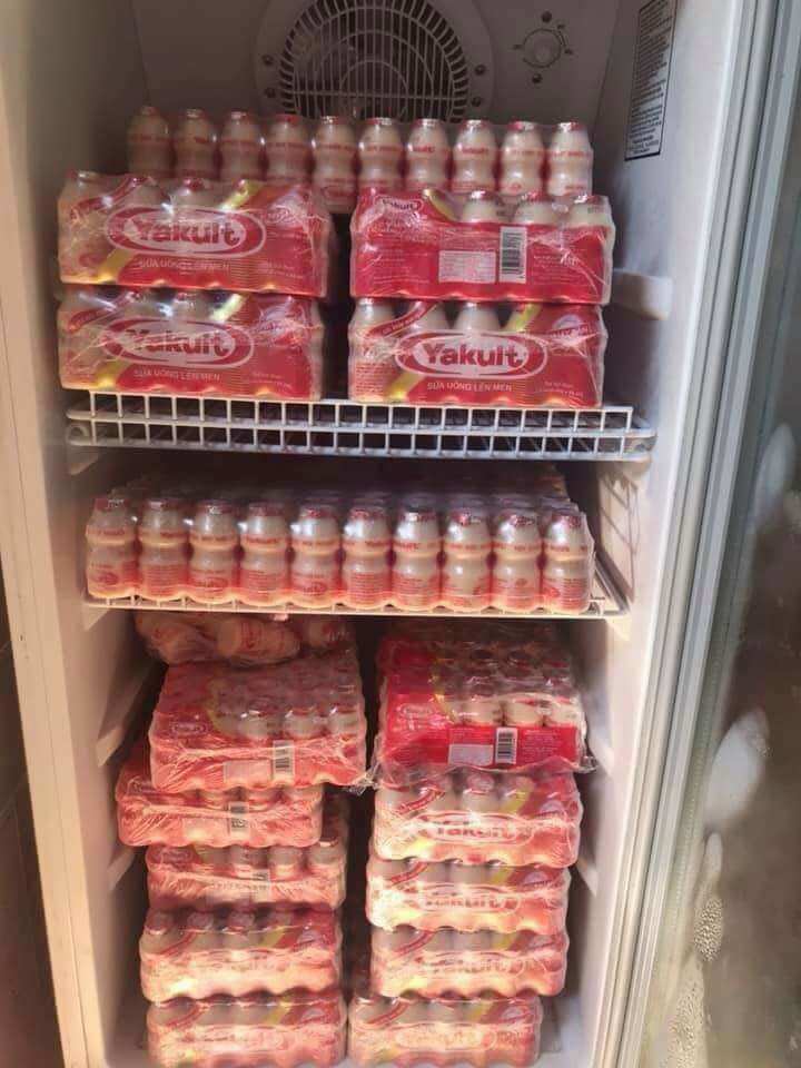 Sữa yakult 5 vĩ 120k 25 chai