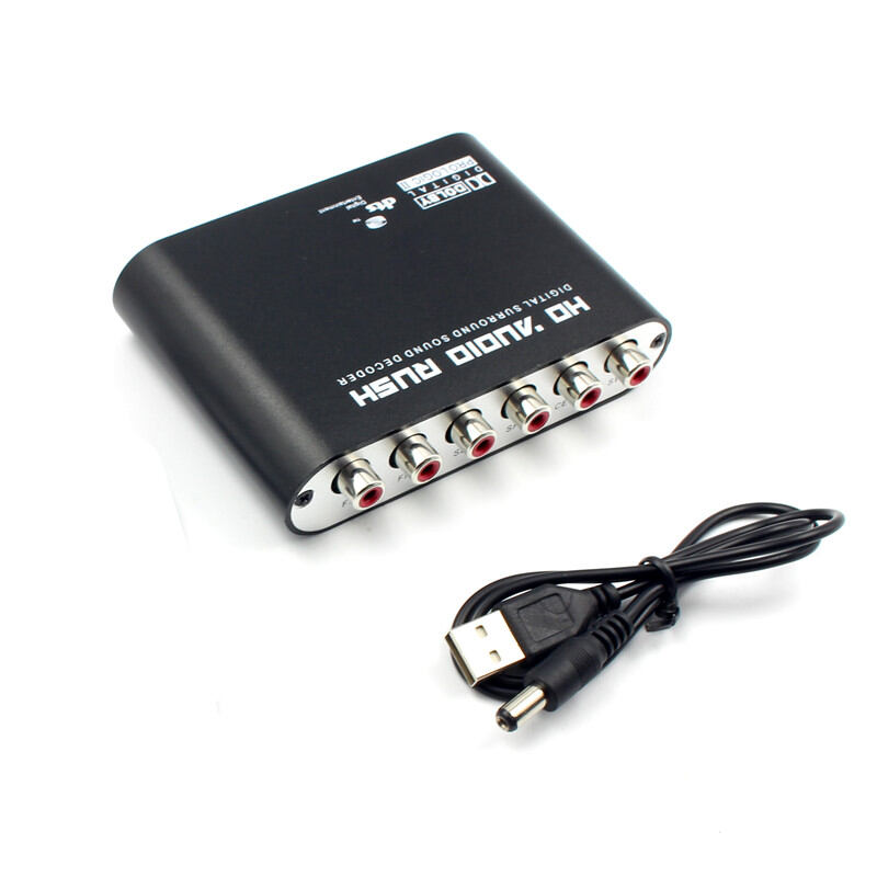 Bộ Chuyển Đổi Âm Thanh Analog Chuyển Đổi Từ Đồng Trục Sang Đồng Trục Cáp Quang Kỹ Thuật Số Bộ Giải Mã Âm Thanh 5.1 Kênh DTS Dolby/AC-3