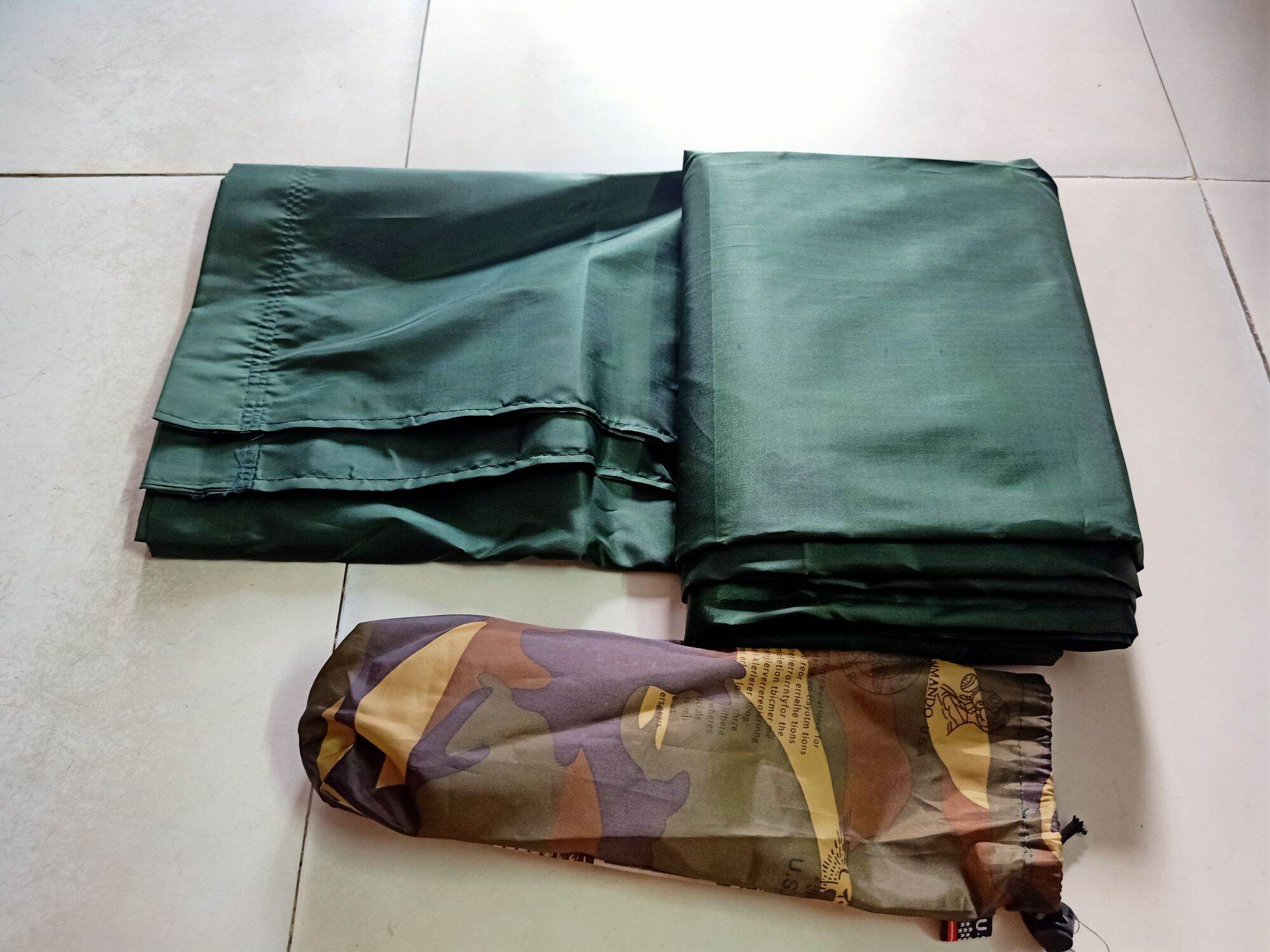(HCM) Võng Dù Lớn 2 lớp có kèm 5m dây