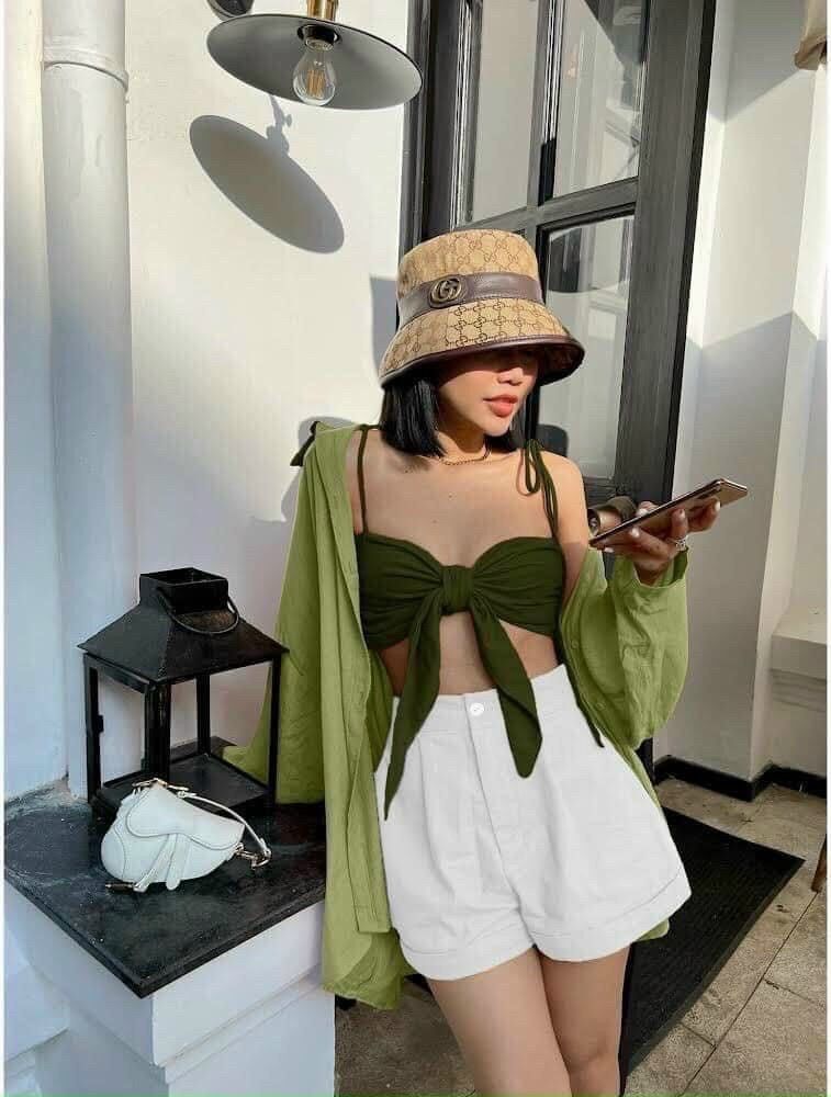 Sét đồ bộ nữ 3 món ( kèm ảnh thật )