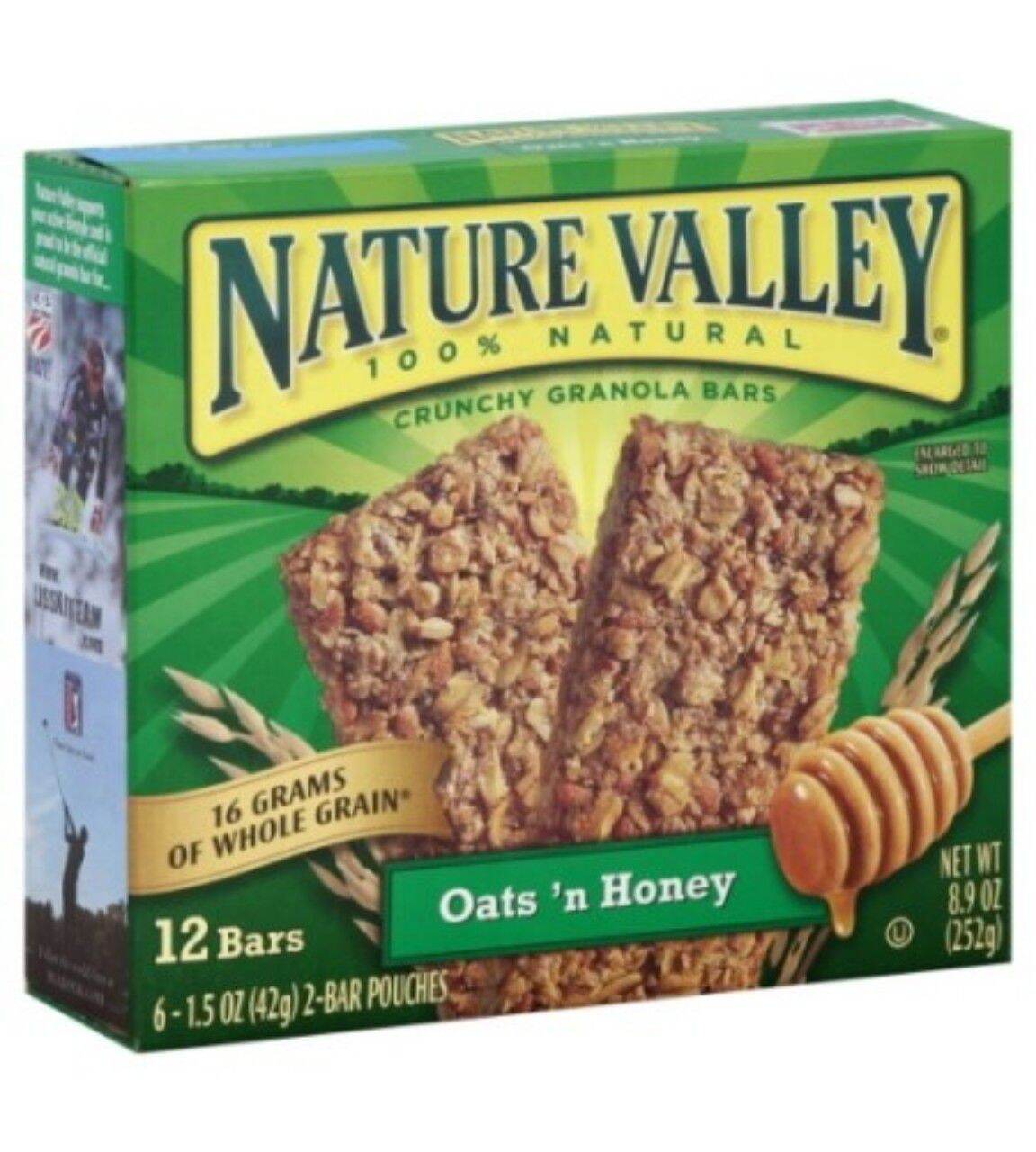 Bánh Ngũ Cốc Nature Valley - Oats'n Honey 253gr- 6 gói-12 thanh-Nhập khẩu Mỹ Không có đánh giá