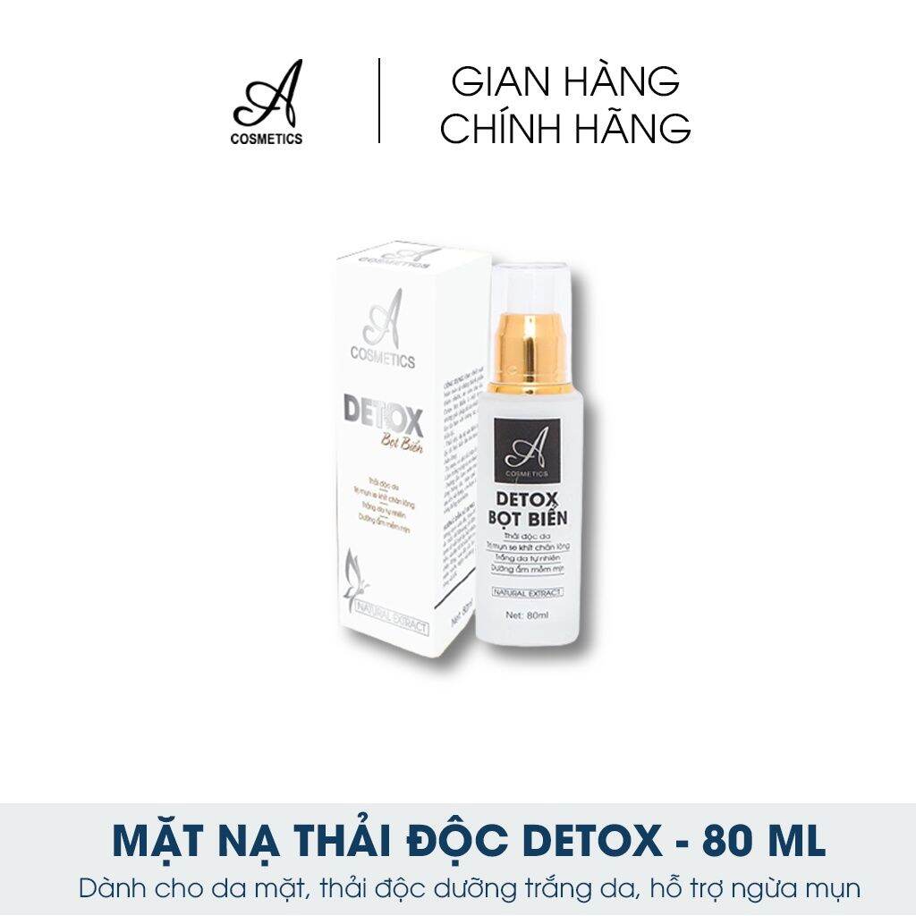 Mặt Nạ Thải Độc Detox Bọt Biển Acosmetics 80ml - Giúp đào thải độc tố