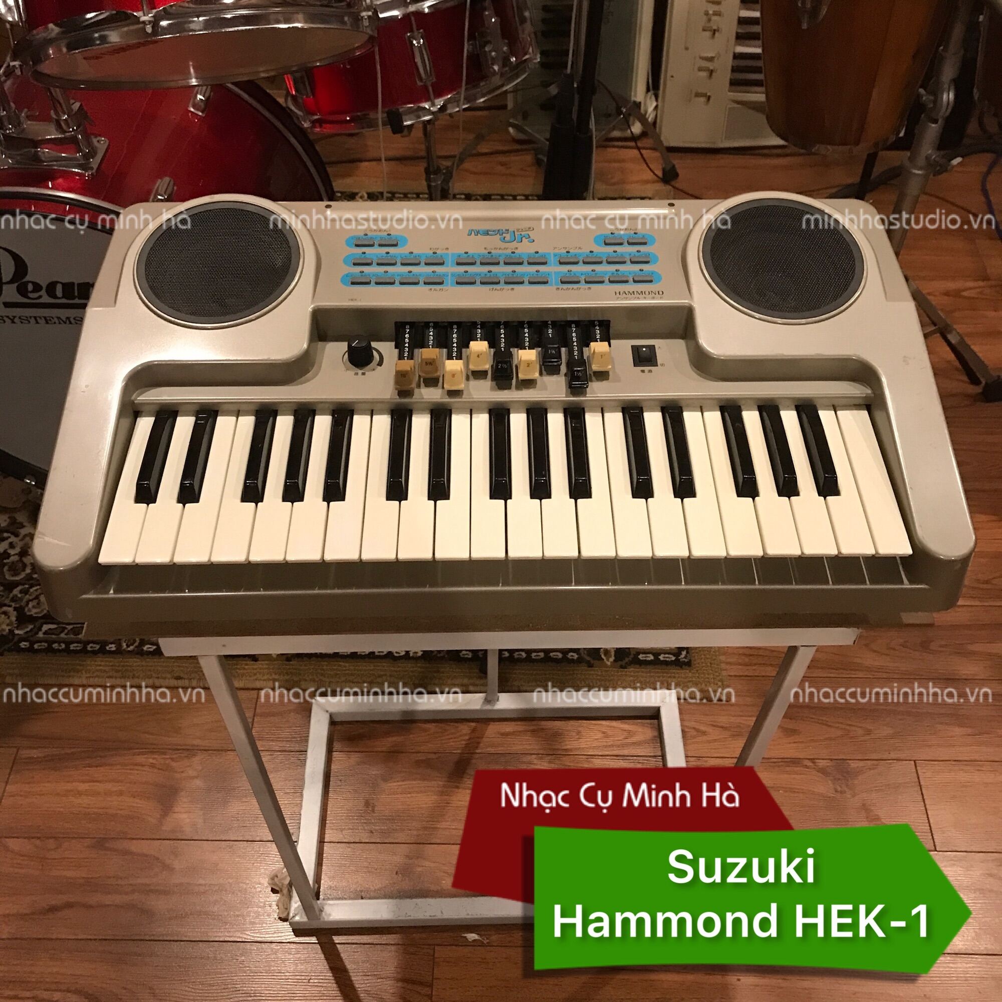 Suzuki Hek-1 Hammond Jr đàn hiếm sưu tầm, âm thanh tuyệt đỉnh và chuyên nghiệp thumbnail