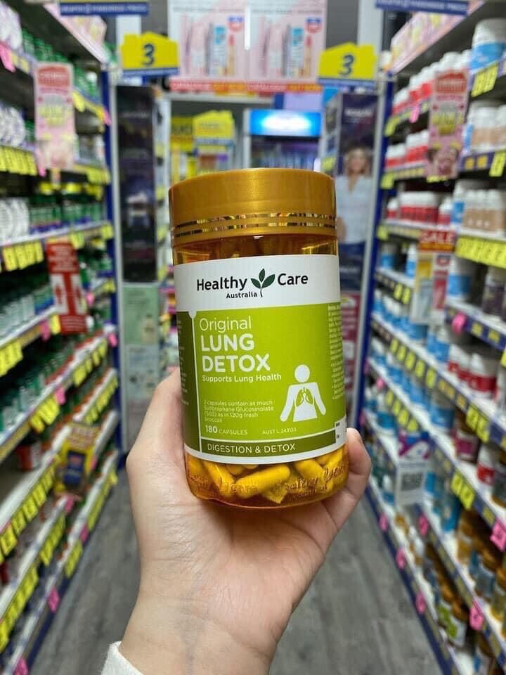 Viên Uống Thải độc Phổi Heathy Care
