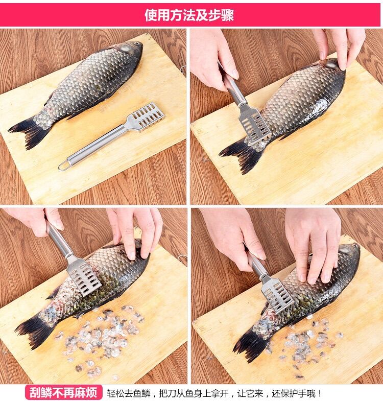 dụng cụ đánh vảy cá chuyên dụng