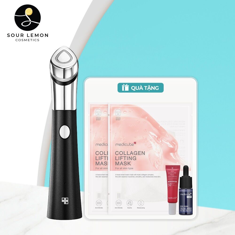 [CHÍNH HÃNG CÓ BH]Set Da Căng Bóng Mướt( Thiết bị Booster H+ Deep Bubble serum) Medicube