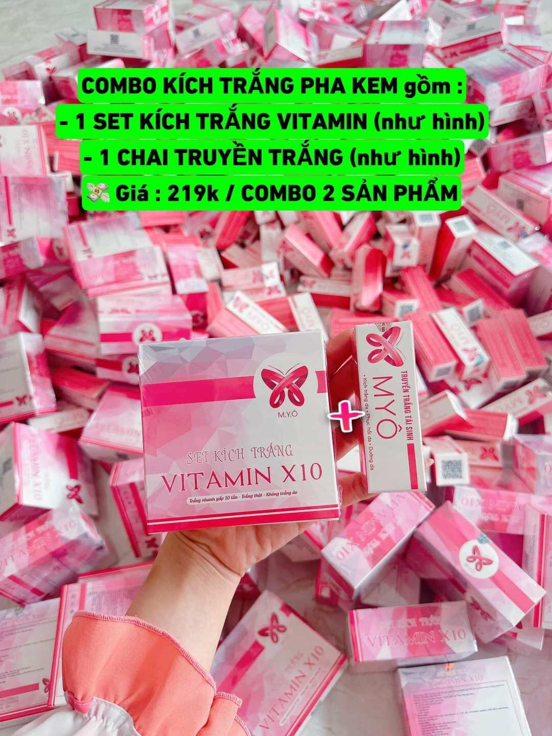 Combo Set Kích Trắng & Truyền Trắng MyÔ