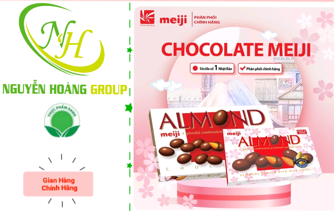 Meiji - Almond Chocolate 79g