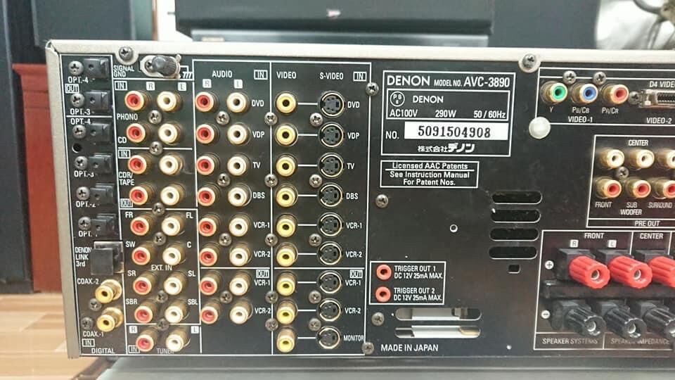 Amply Denon AVC-3890