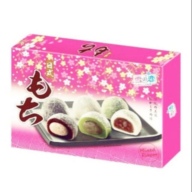 Bánh Mochi Yuki & Love hộp 12 bánh mix đủ 3 vị hộp 300g-53048