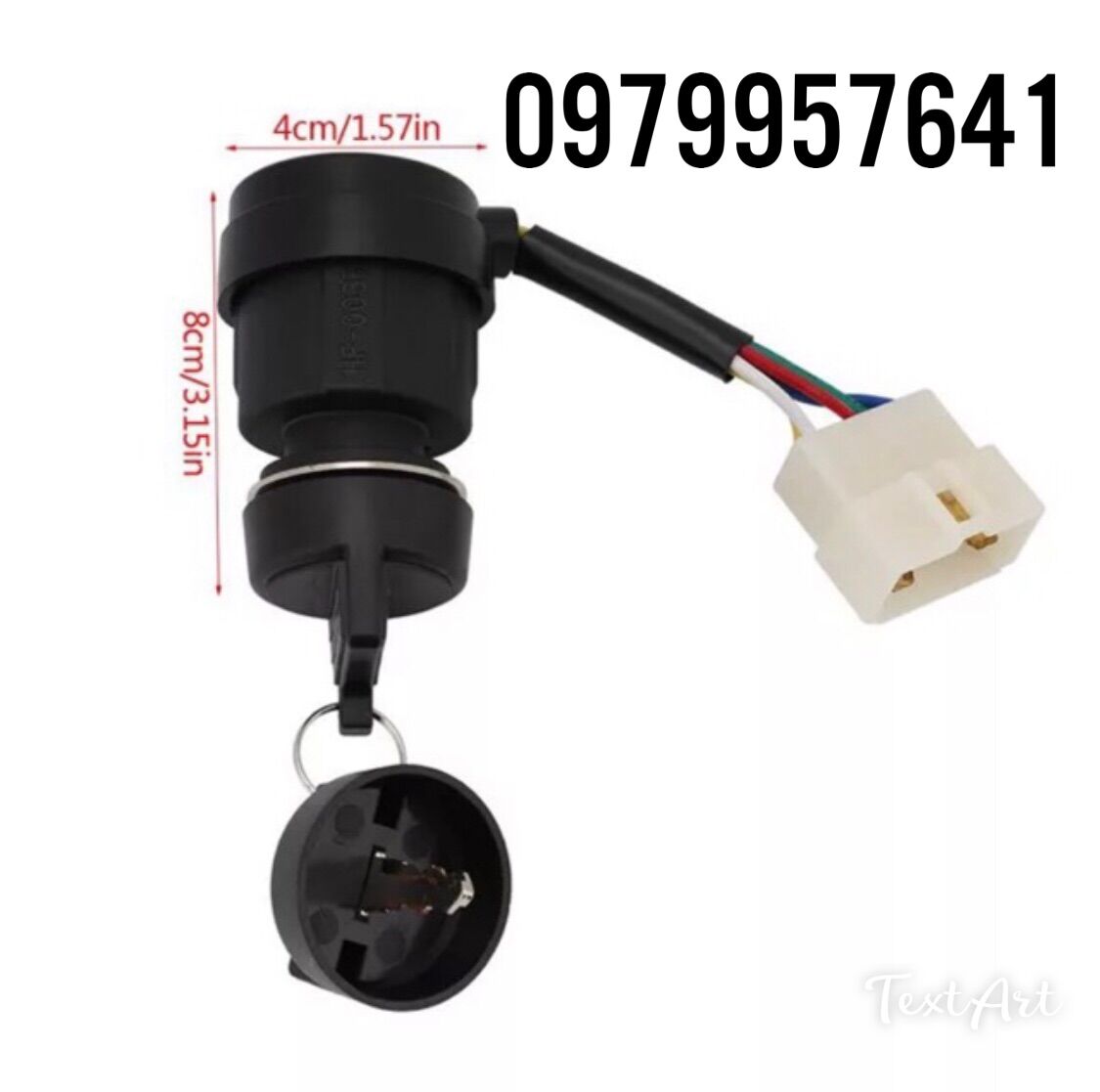 Khoá đề máy phát điện xăng, dầu