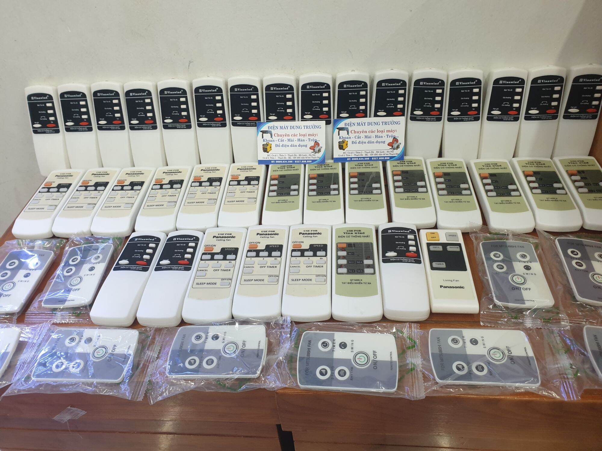 Remote điều khiển quạt trần PANASONIC 4 cánh