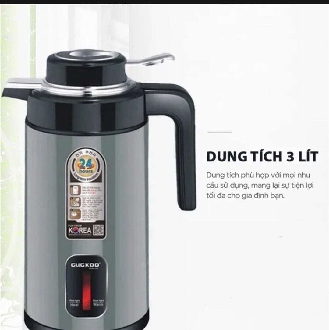 ấm siêu tốc kiêm bình giữ nhiệt cuckoo ST21