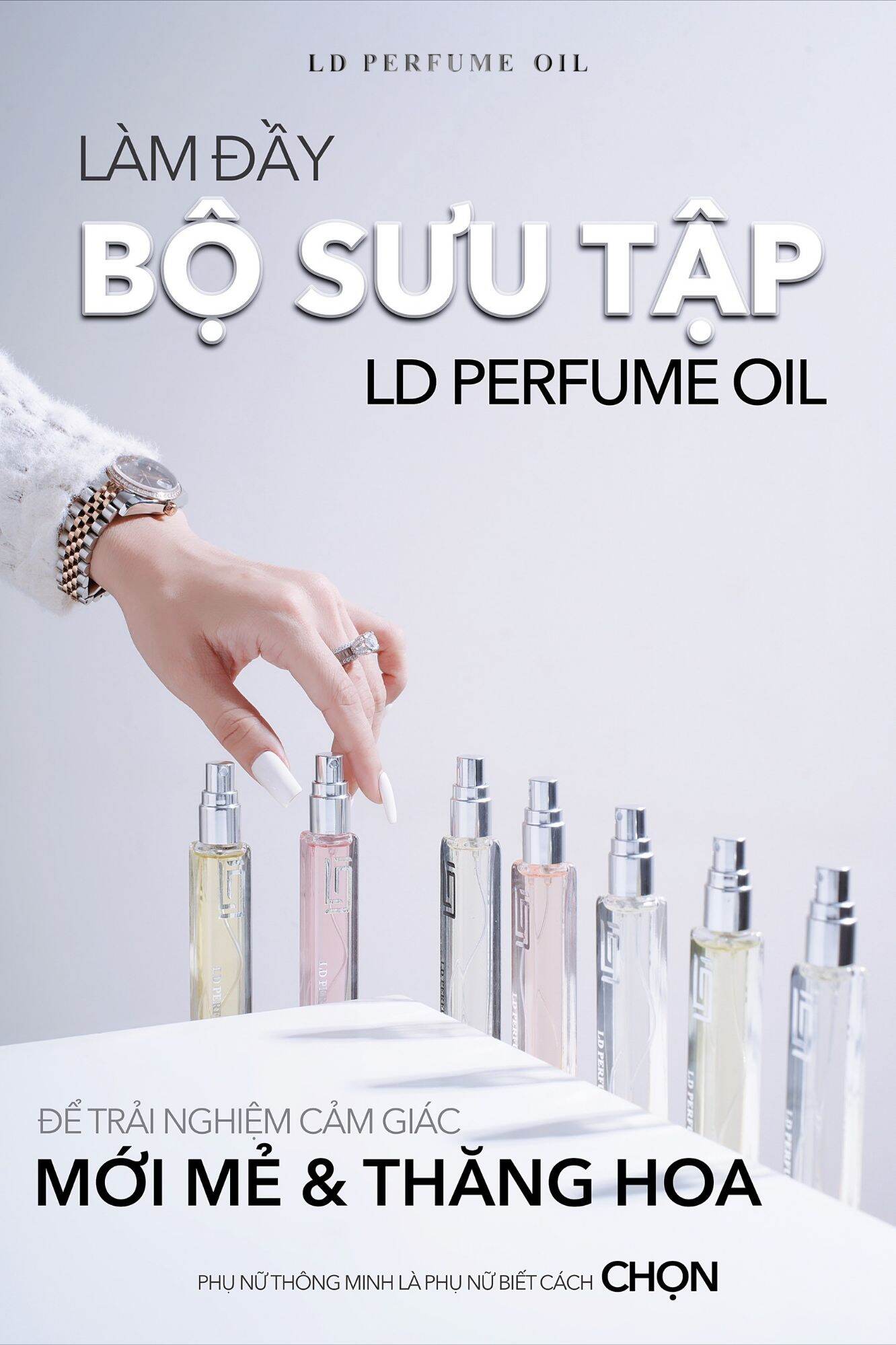 Tinh dầu nước hoa LD PERFUME OIL (Nam)- Giò- mã 08