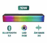 Loa Bluetooth Soundbar ROBOT RB580 Ultra Bass [ 10W ] [ hỗ trợ thẻ nhớ - âm thanh sống động ] - hàng chính hãng