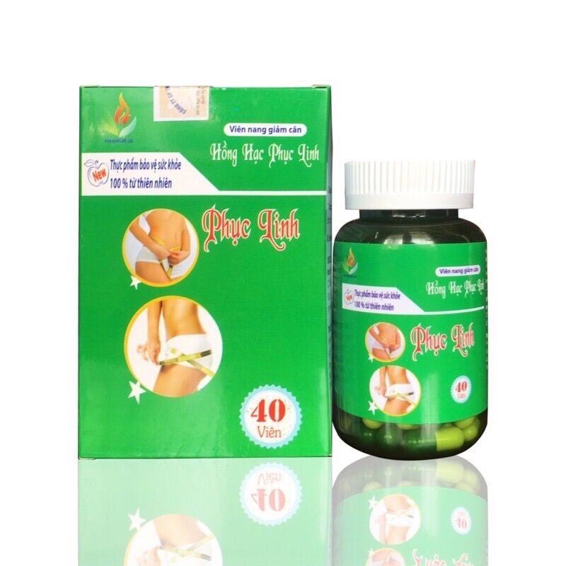 Giảm cân hồng hạc phục linh viên uống giảm cân thảo dược hiệu quả an toàg
