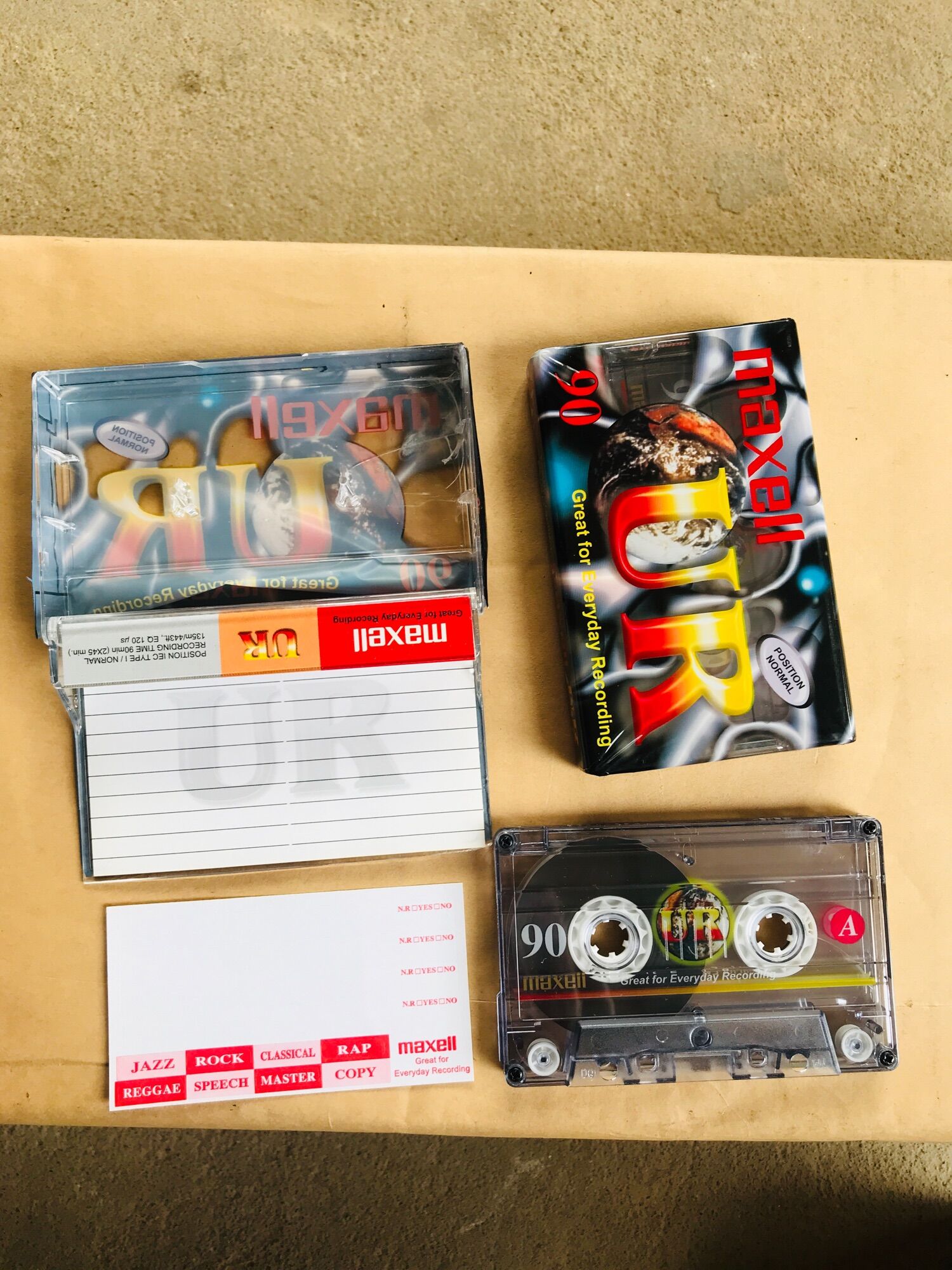Băng cassette Maxell mới,Thu nhạc theo yêu cầu