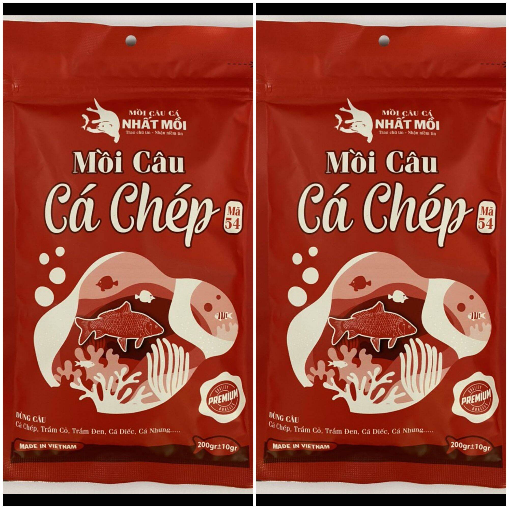 2 gói mồi câu cá chép mã sp 54_hãng phú thành