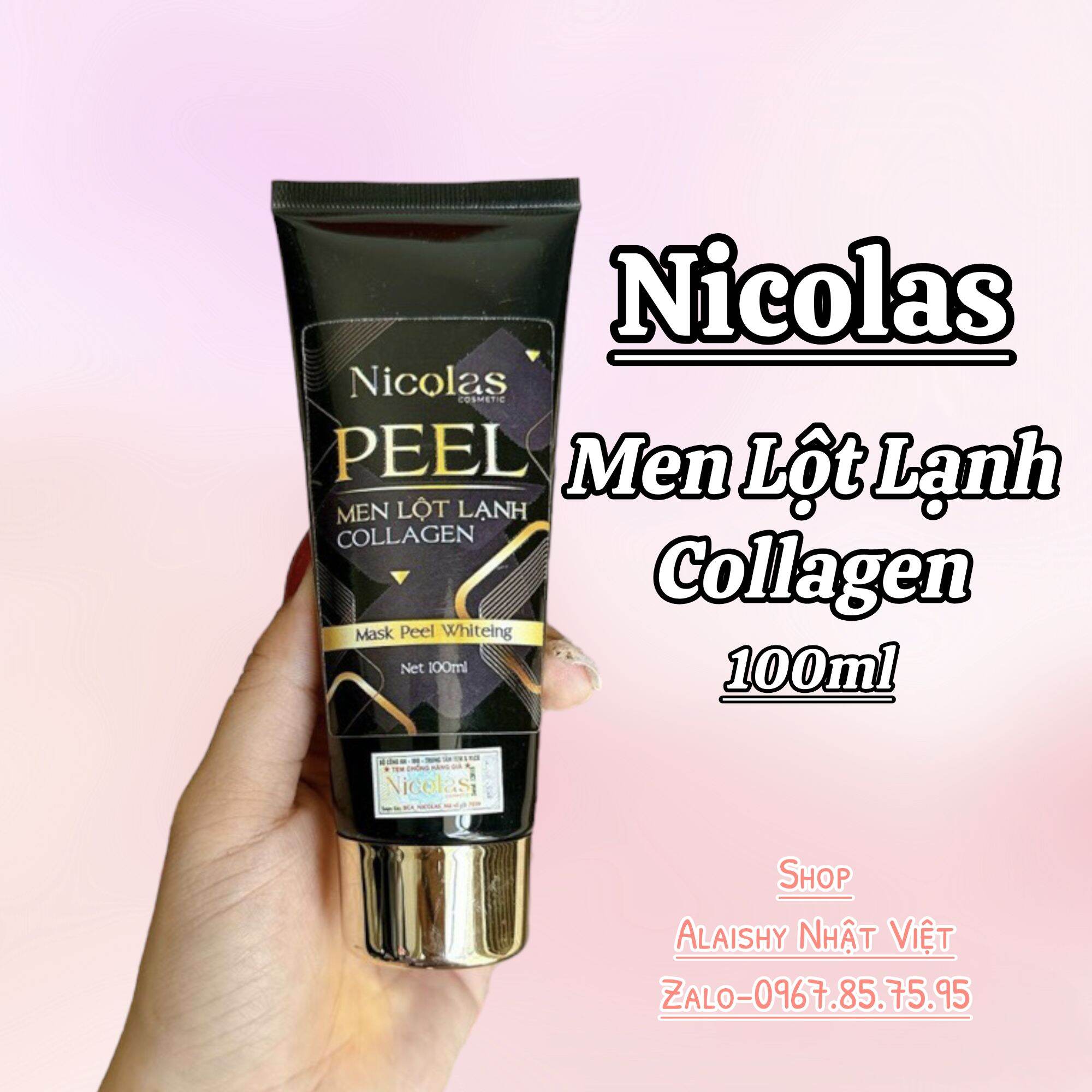 [TẶNG QUÀ] Men Lột Lạnh PEEL Collagen Nicolas 100ML - (chính hãng 100%)