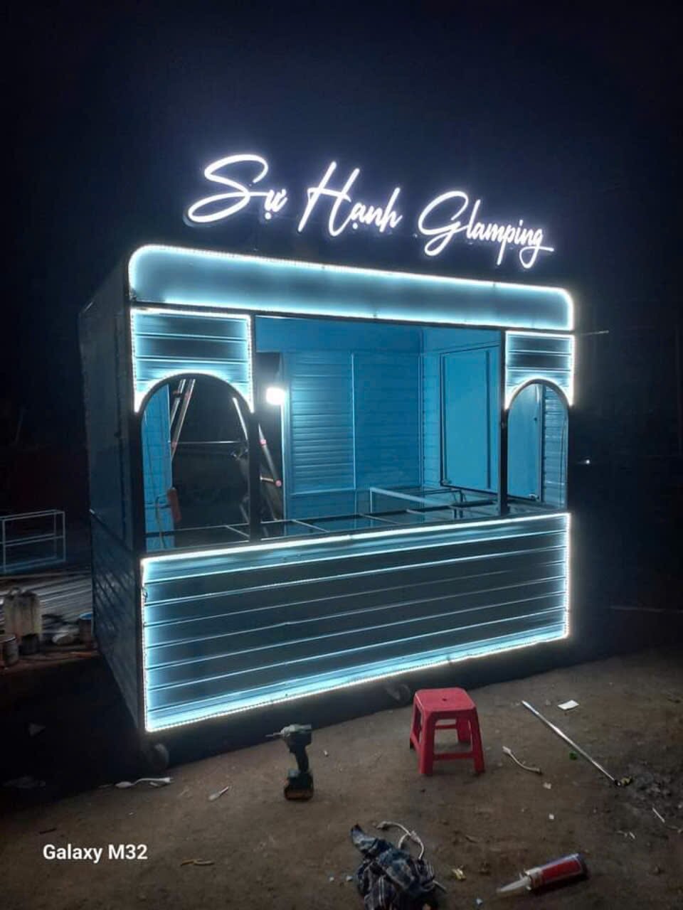 quầy bán hàng di động, quầy cafe gấp gọn,xe bán hàng lưu động