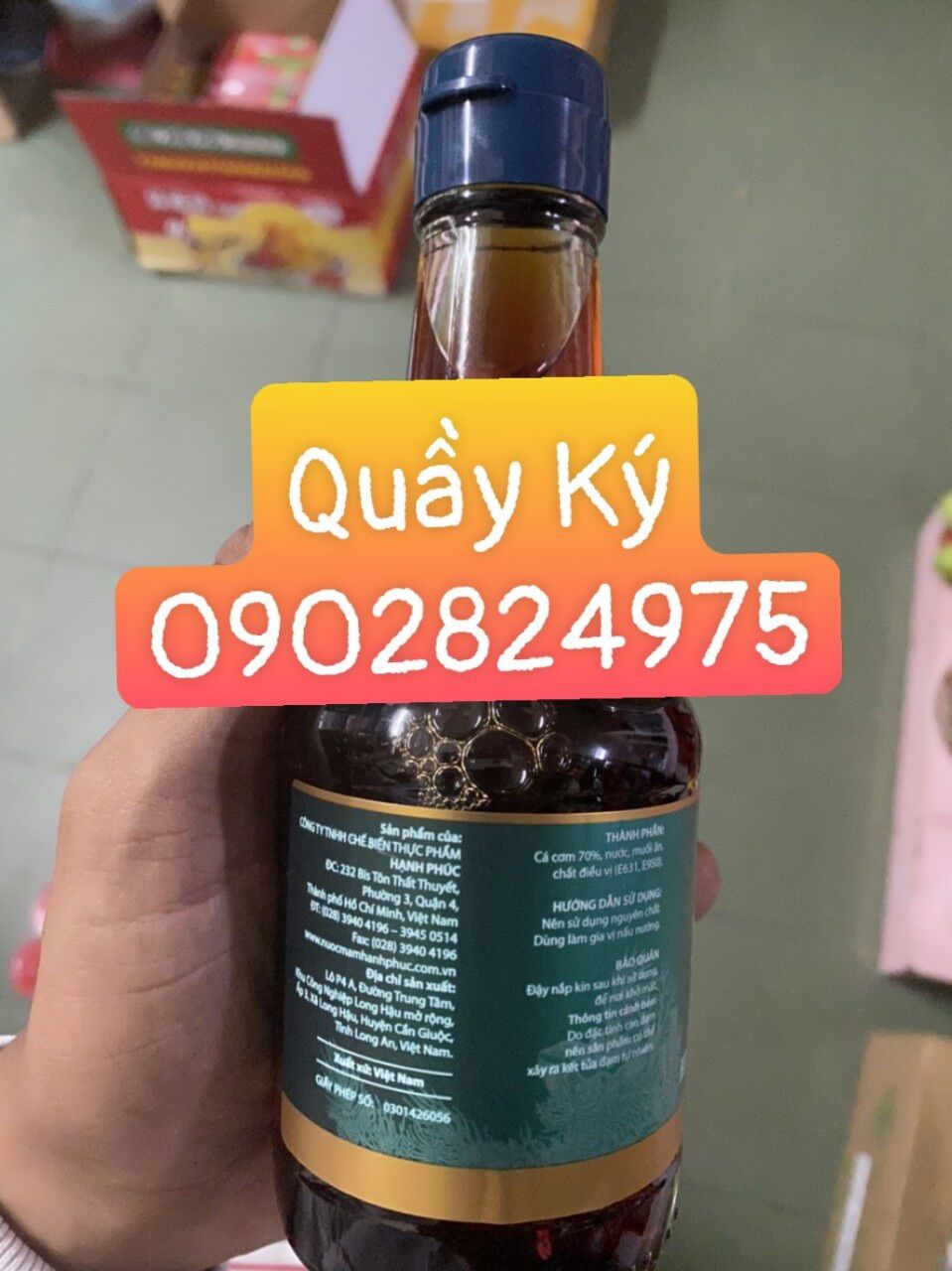 Nước Mắm Hạnh Phúc 250ml