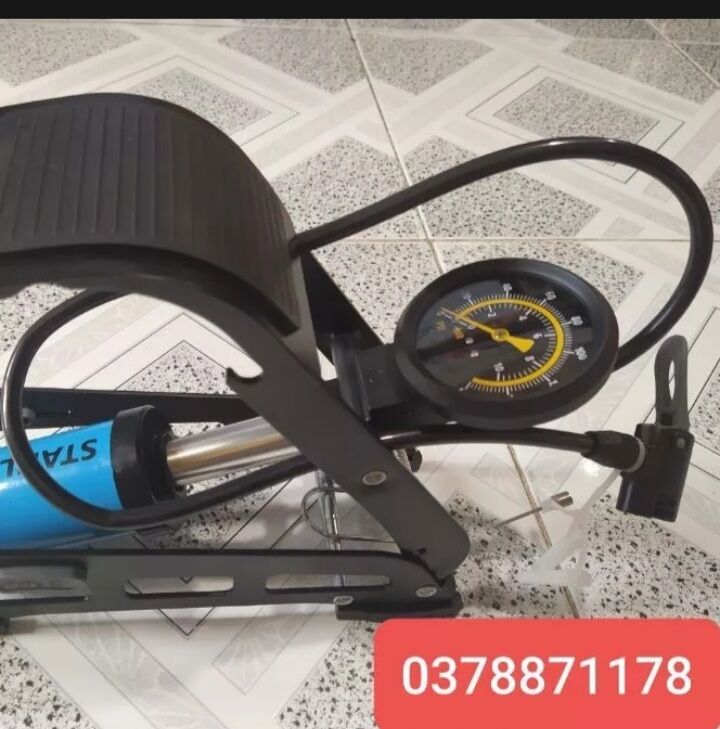 Bơm đạp 2 ống STANLAYS hoặc 1 ống STANLAYS