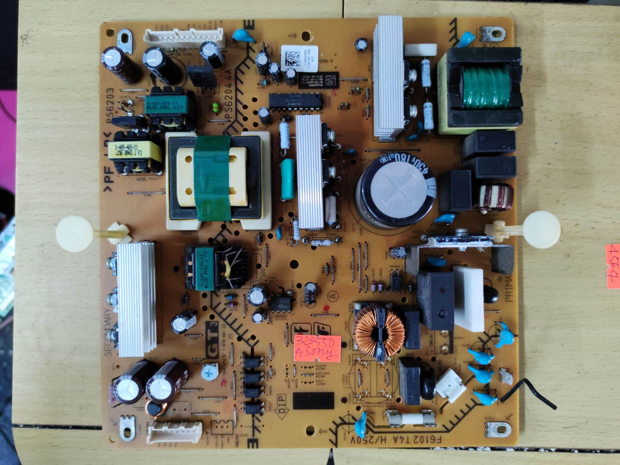  Board nguồn, cao áp tivi sony KLV 32S550A 
