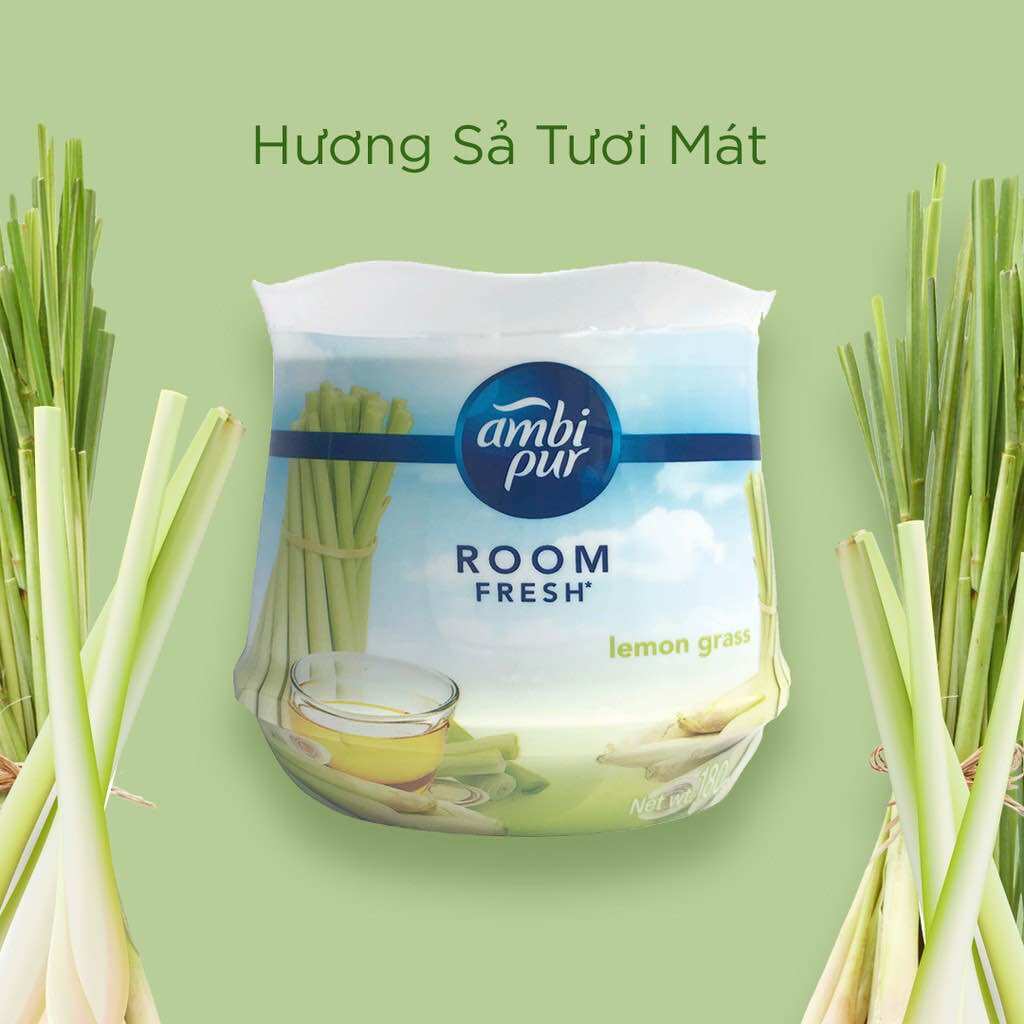 Sáp Thơm Phòng AMBI PUR Hộp 180g Hương Thư Giãn/ Oải Hương/ DOWNY/ Sả/