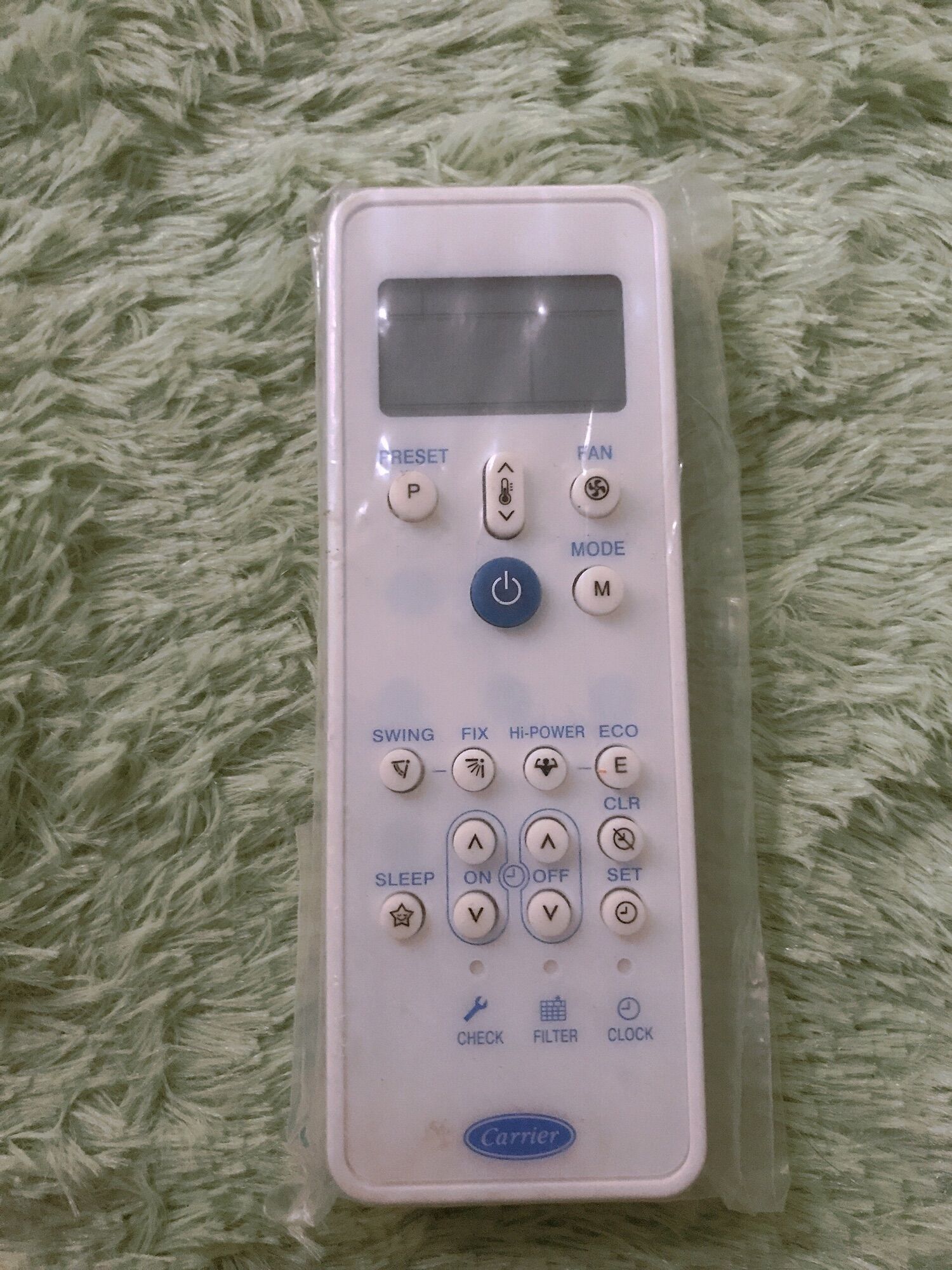 [HCM]Remote điều khiển điều hoà Carrier