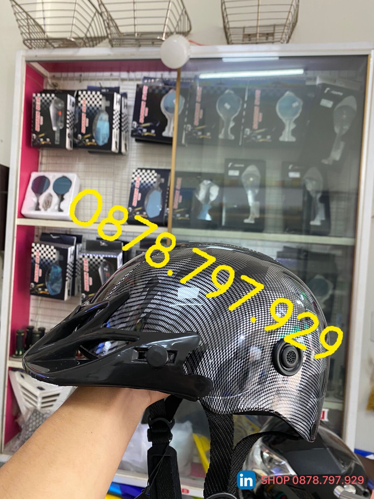 Mũi Nón Givi Cao Cấp ( hình shop tự chụp)