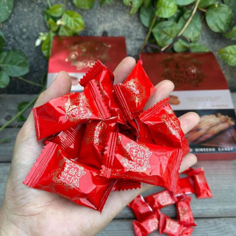 [Quà Biếu] Kẹo hồng sâm Hàn Quốc SOBAEK RED GINSENG CANDY
